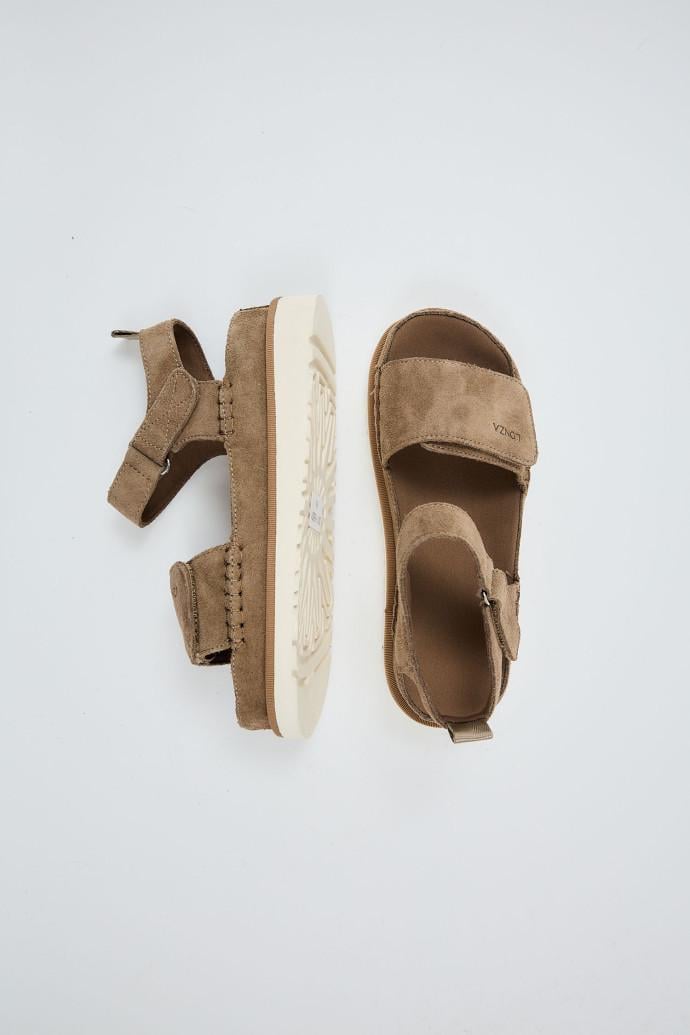 Босоножки женские LONZA на платформе р. 37 Бежевый (200450) - фото 4 Босоножки женские LONZA на платформе р. 37 Бежевый (200450) - фото 4