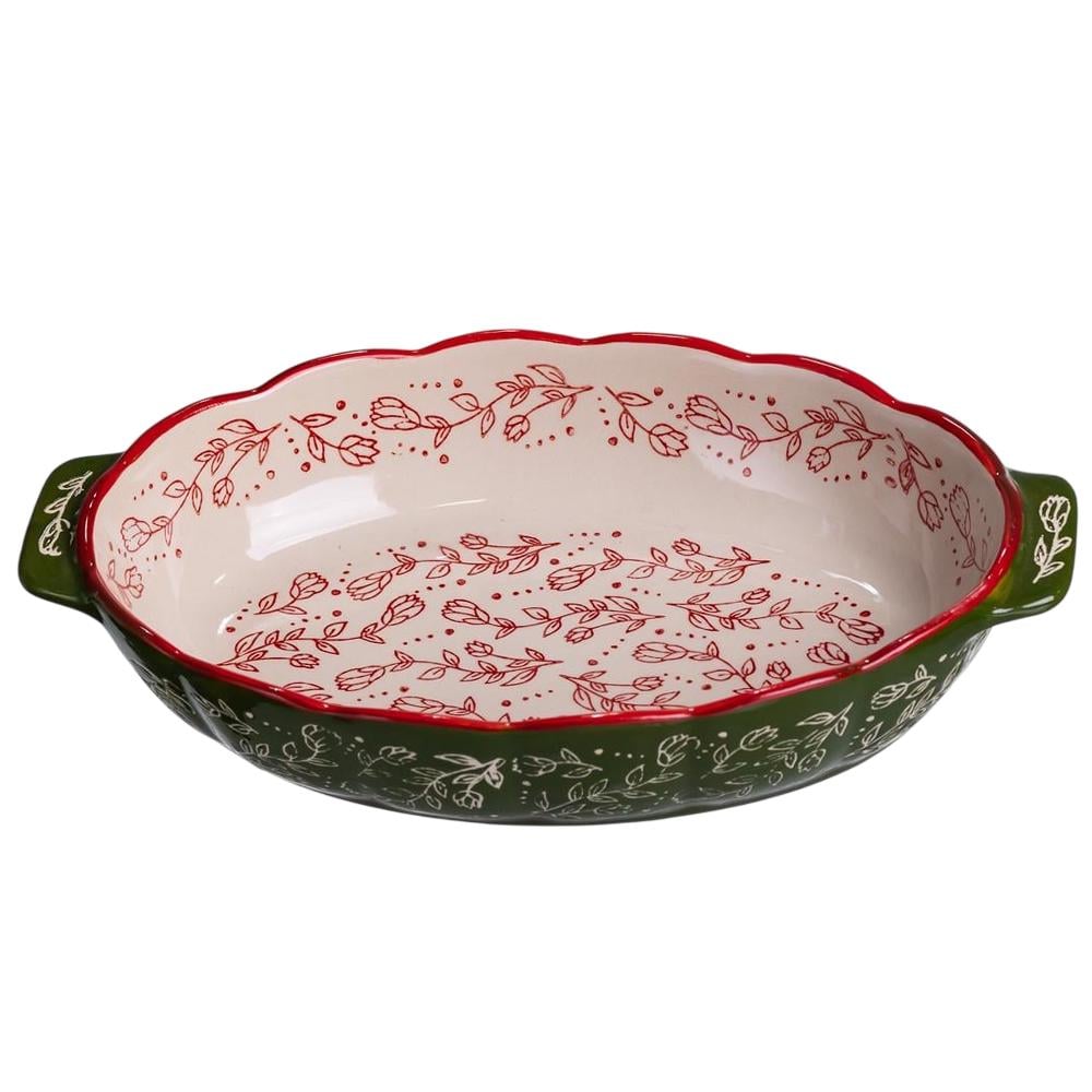 Форма для запекания Vintage фарфоровая 1 л (HM05-02) Форма для запекания Vintage фарфоровая 1 л (HM05-02)