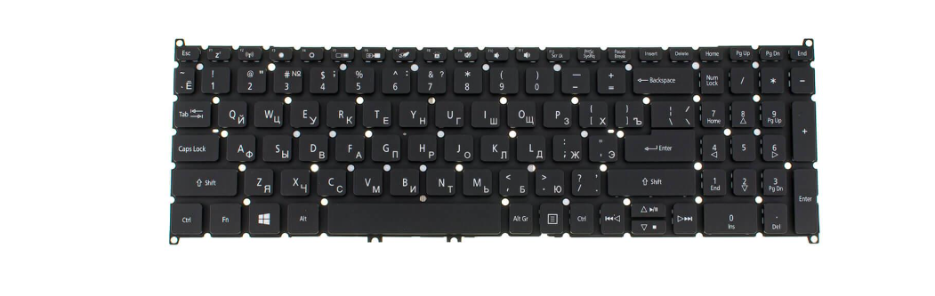 Клавиатура для ноутбука Acer Nitro NP515-51 подсветка клавиш (NK.I1513.08Y)