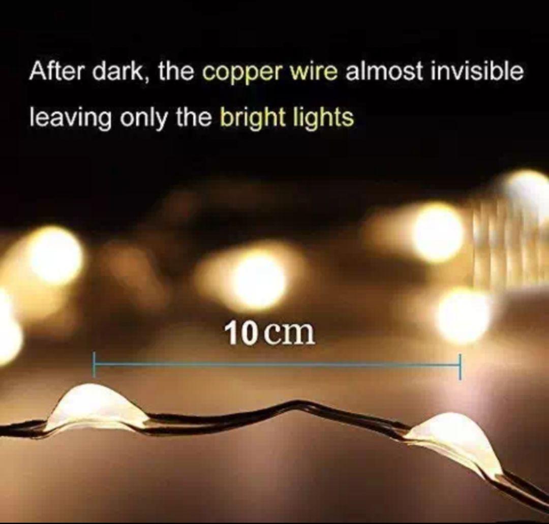 Гірлянда світлодіодна Ltl Роса 100 led 10 м нитка Білий - фото 7 Гірлянда світлодіодна Ltl Роса 100 led 10 м нитка Білий - фото 7