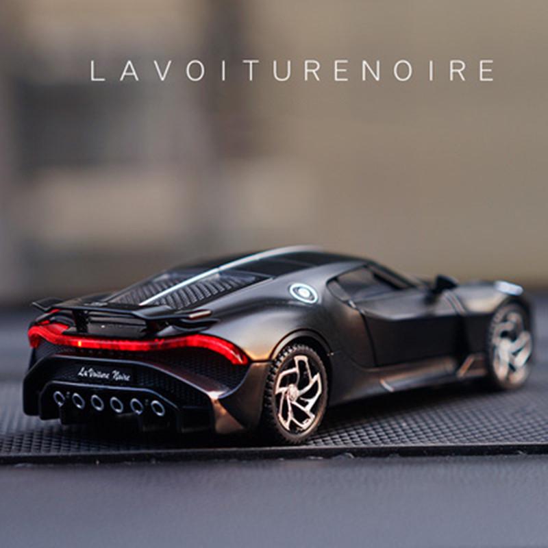 Игрушечная машинка Bugatti La Voiture Noire металлическая/инерционная 1:32 (VA-1338072471) - фото 10