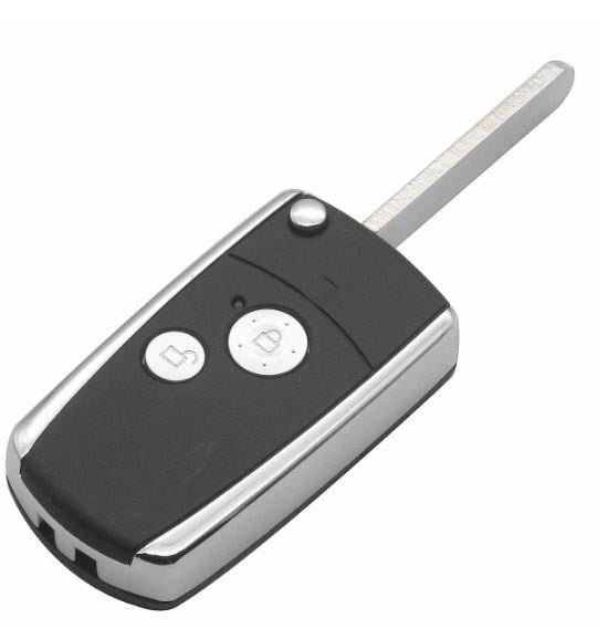 Корпус ключа Honda CRV/Accord/Civic на 2 кнопки для пересборки (KFE-0934)
