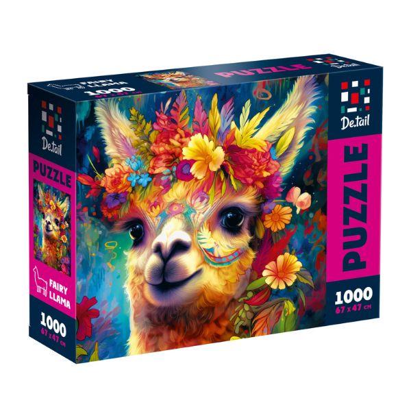 Пазли Puzzle De.tail Чарівна лама 1000 деталей (2987245568)