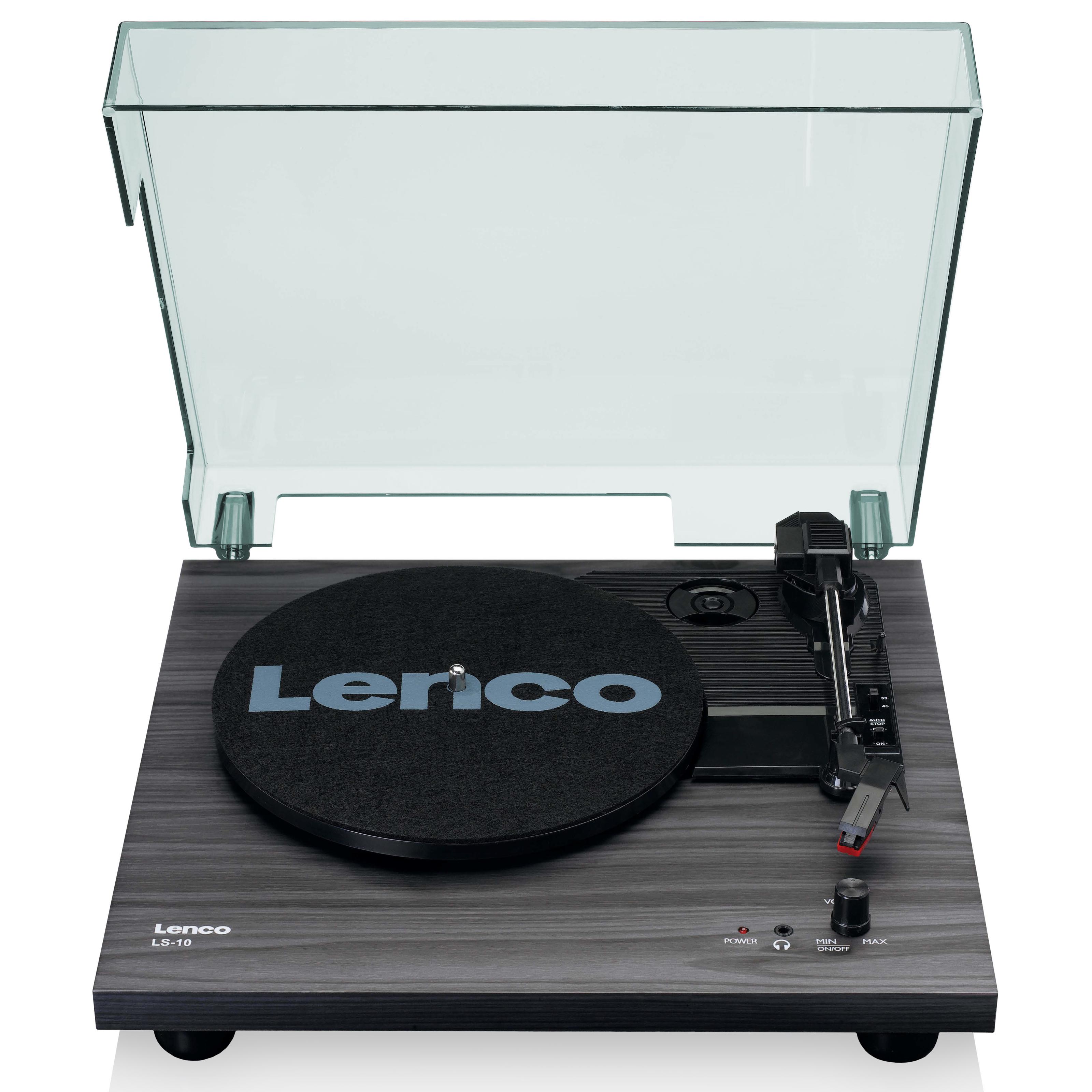 Проигрыватель грампластинок Lenco LS-10BK (A001506)