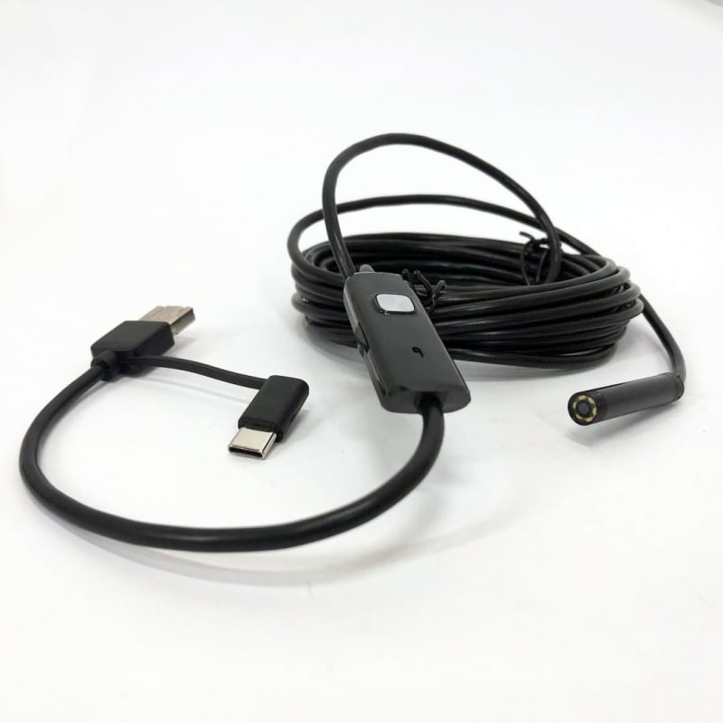 Камера ендоскоп Rigid з USB та micro-USB LED-підсвічування 2 м (tf4064) - фото 7 Камера ендоскоп Rigid з USB та micro-USB LED-підсвічування 2 м (tf4064) - фото 7