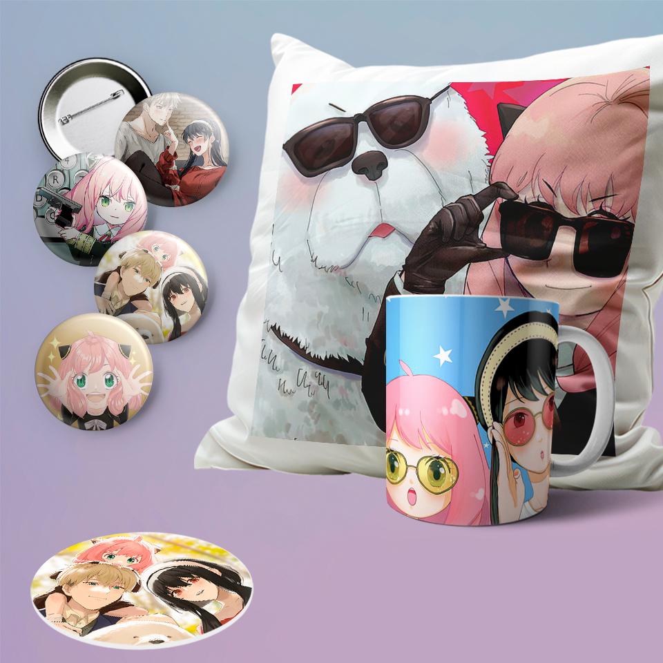 Подарунковий набір Spy x Family аніме бокс Подарунковий набір Spy x Family аніме бокс