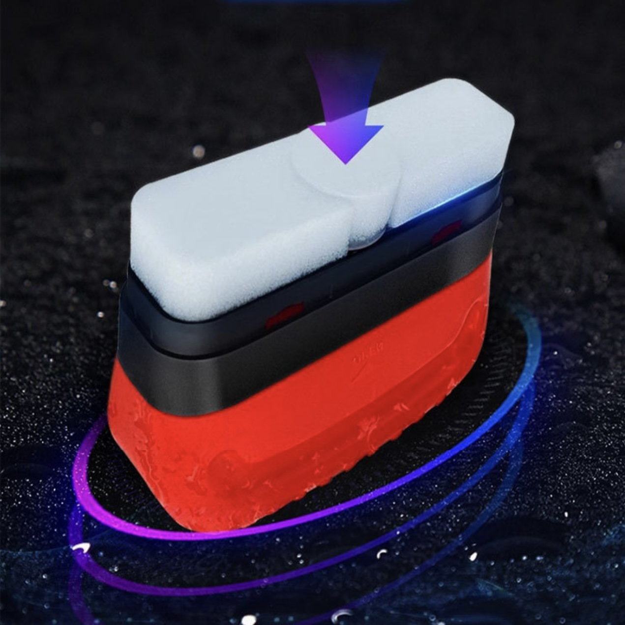 Засіб для очищення скла TevarGlass для автомобіля з губкою 120 мл (2280) - фото 2