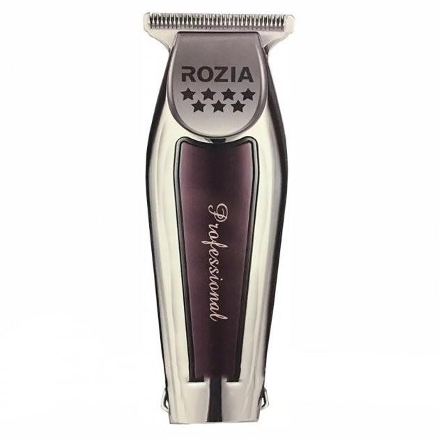 Машинка триммер для стрижки волос и бороды Rozia HZ-261 с насадками Серый