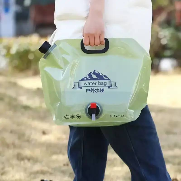 Сумка для зберігання води Water bag 8 л Зелений (5958) - фото 9
