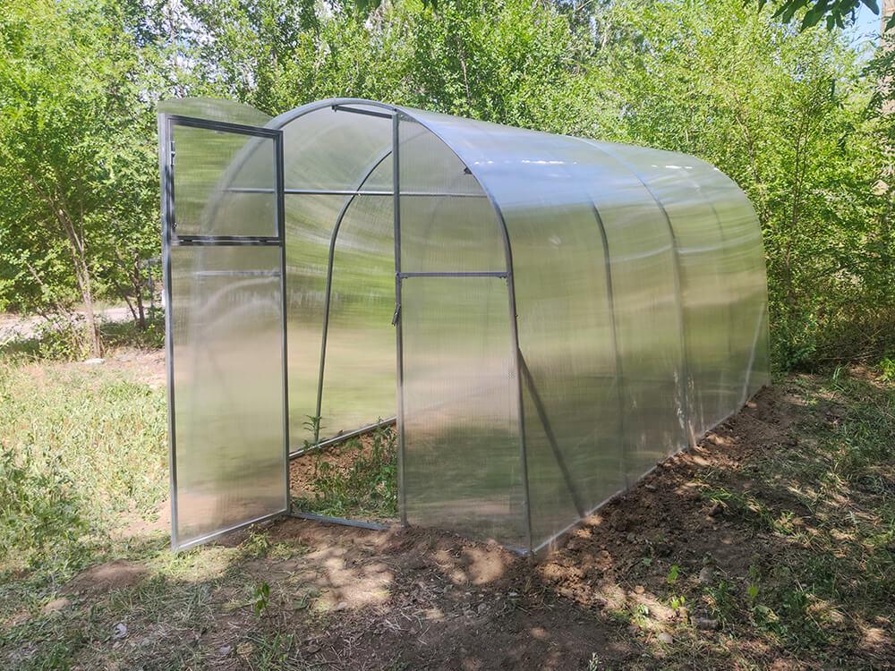 Теплиця Веган 2x3 із оцинкованої квадратної труби з полікарбонатом 4 мм - фото 5 Теплиця Веган 2x3 із оцинкованої квадратної труби з полікарбонатом 4 мм - фото 5