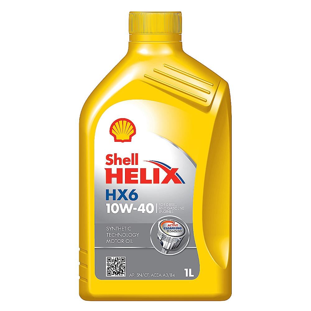 Моторное масло Shell Helix HX6 10W-40 1 л - фото 1