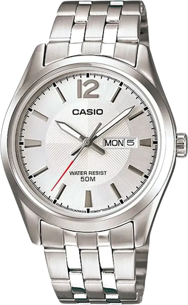 Наручные часы мужские Casio Timeless Collection MTP-1335D-7A Серебряный (3150803019)