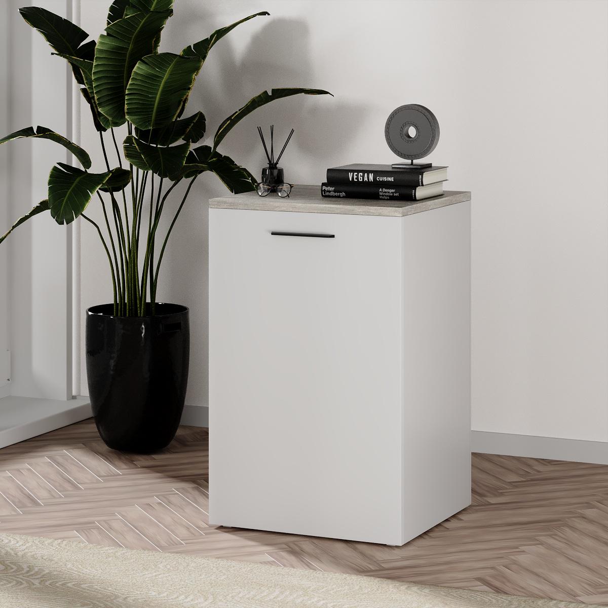 Тумба-трансформер Art in Head Dolli 500х450х756 мм Білий діамант/Ательє світлий - фото 3 Тумба-трансформер Art in Head Dolli 500х450х756 мм Білий діамант/Ательє світлий - фото 3