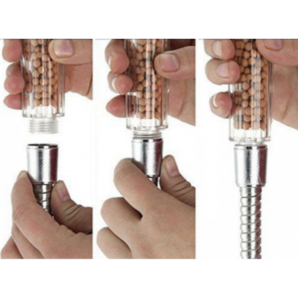 Лейка-насадка для душа Spa Energy c фильтром и турмалиновыми гранулами - фото 5 Лейка-насадка для душа Spa Energy c фильтром и турмалиновыми гранулами - фото 5