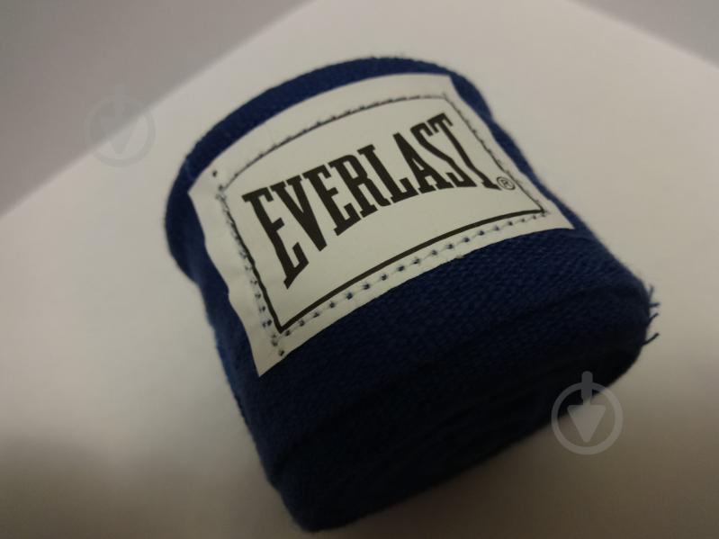 Боксерский бинт EVERLAST  3 м Синий (hub_11y7uh)