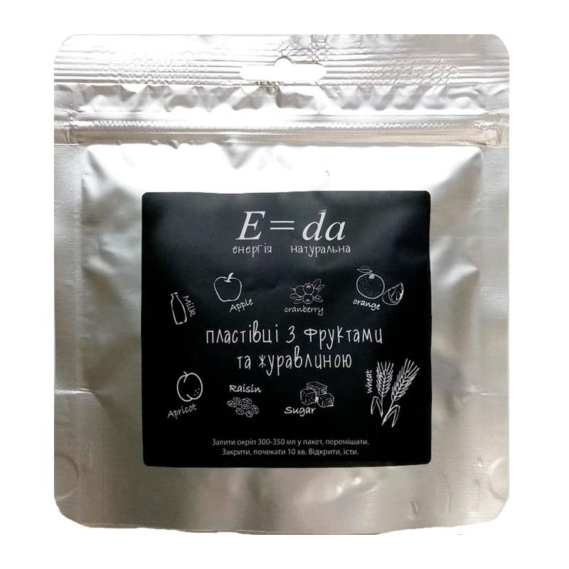 Сушеные продукты E-da Каша пшеничная с фруктами и клюквой