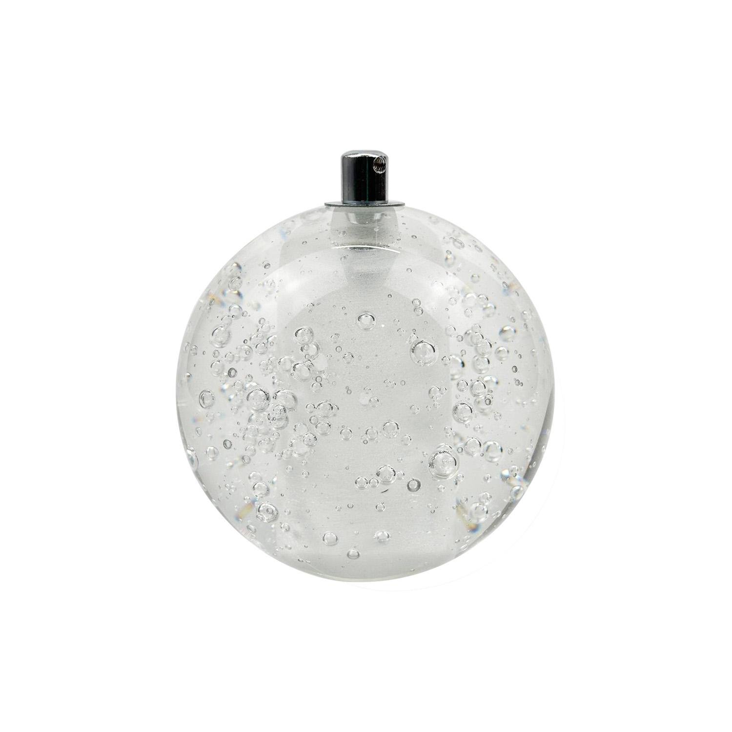 Плафон хрустальный шар Bubble d 100 мм с креплением под патрон G4 (6441) Плафон хрустальный шар Bubble d 100 мм с креплением под патрон G4 (6441)