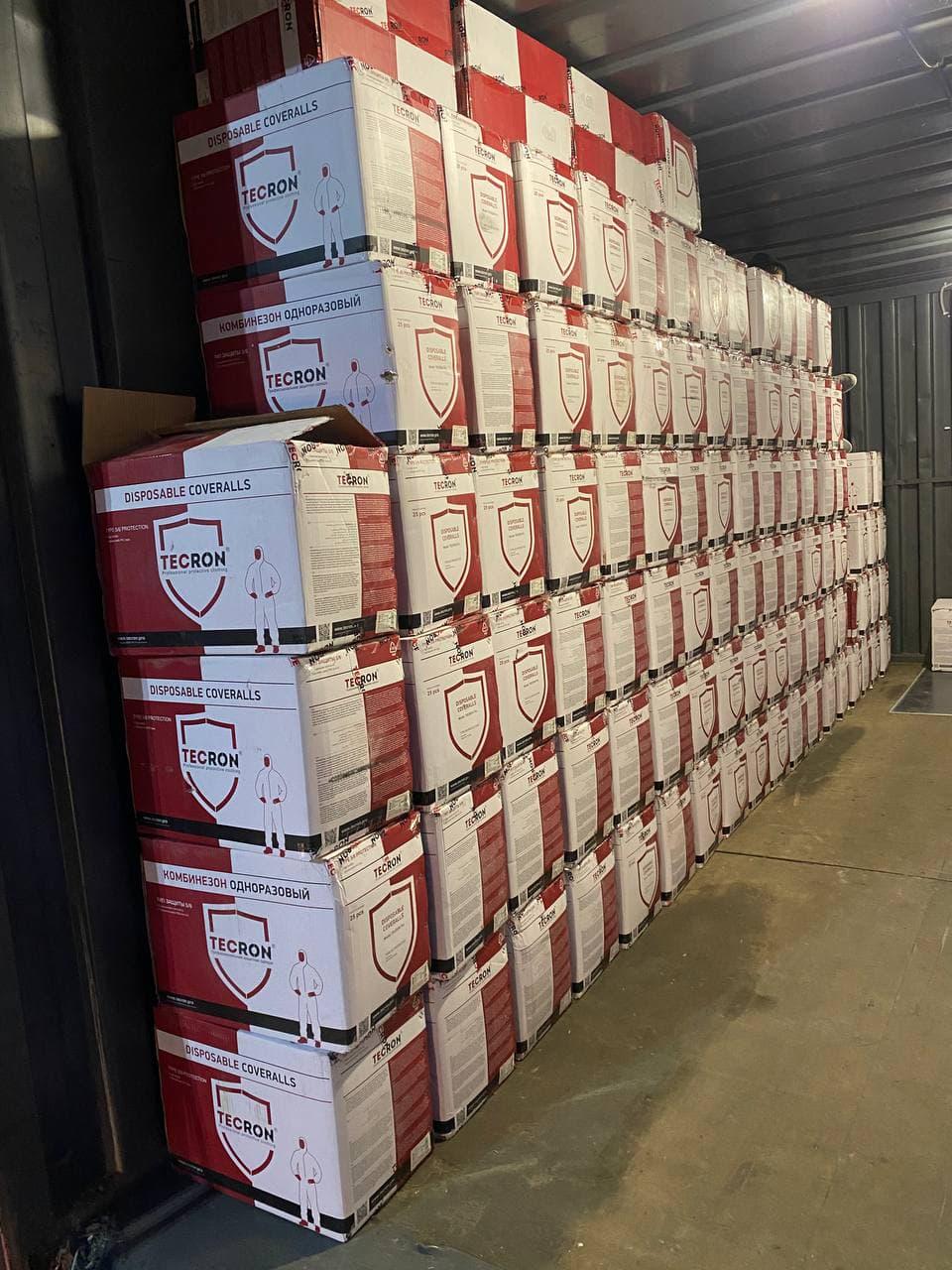 Комбинезон защитный Tecron Pro одноразовый М (11259942) - фото 6