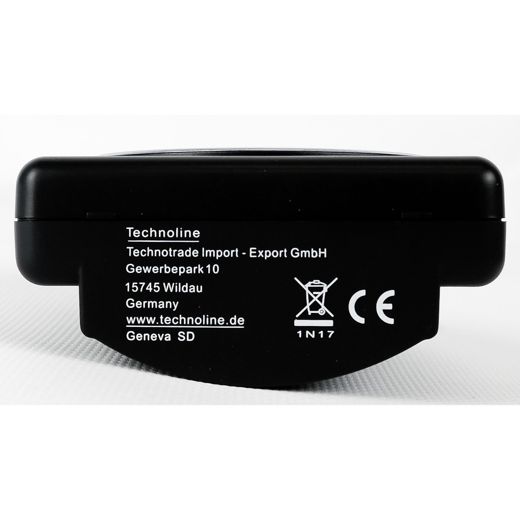 Годинник настільний Technoline Modell SD Black (Modell SD schwarz) - фото 4