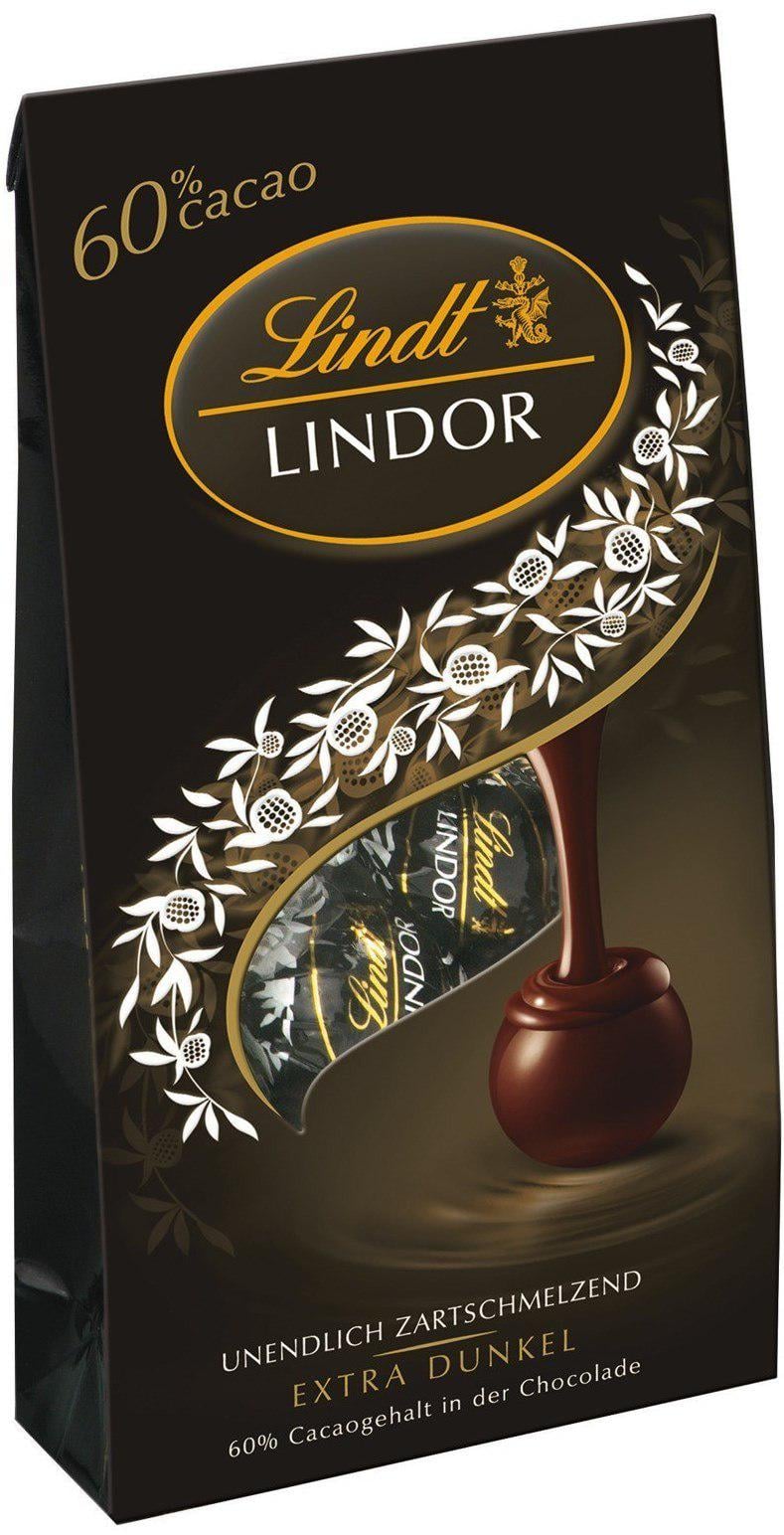 Цукерки Lindt Lindor Dunkel 60% 99 г 7 шт. (13353600)