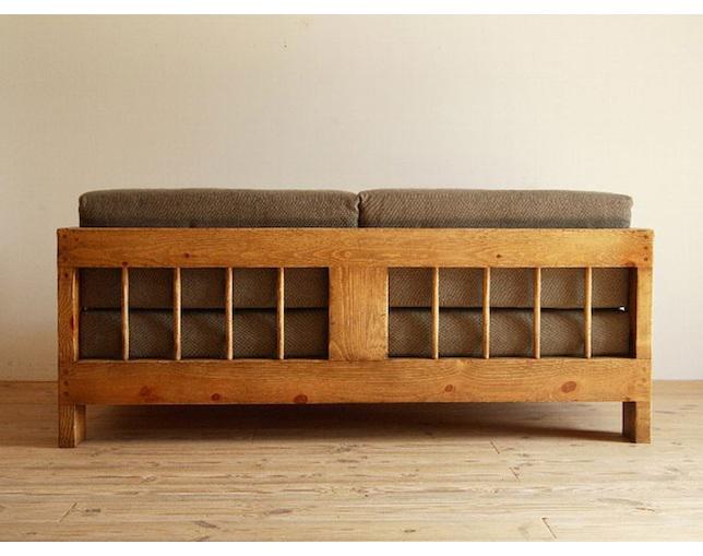 Диван деревянный мягкий JecksonLoft Земас 76х80х160 см Серый (0211) - фото 3 Диван деревянный мягкий JecksonLoft Земас 76х80х160 см Серый (0211) - фото 3