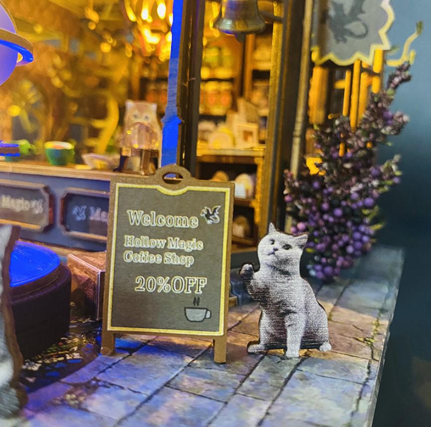 Конструктор-румбокс DIY House Magic Castle 24,5 х19 9х21 7 см (2104618648) - фото 6 Конструктор-румбокс DIY House Magic Castle 24,5 х19 9х21 7 см (2104618648) - фото 6