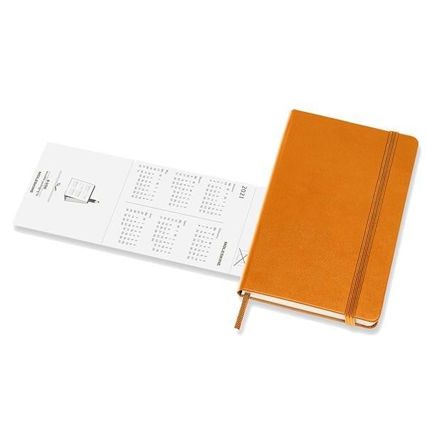 Щотижневик Moleskine 2021 кишеньковий Помаранчевий (DHN112WN2Y21) - фото 2