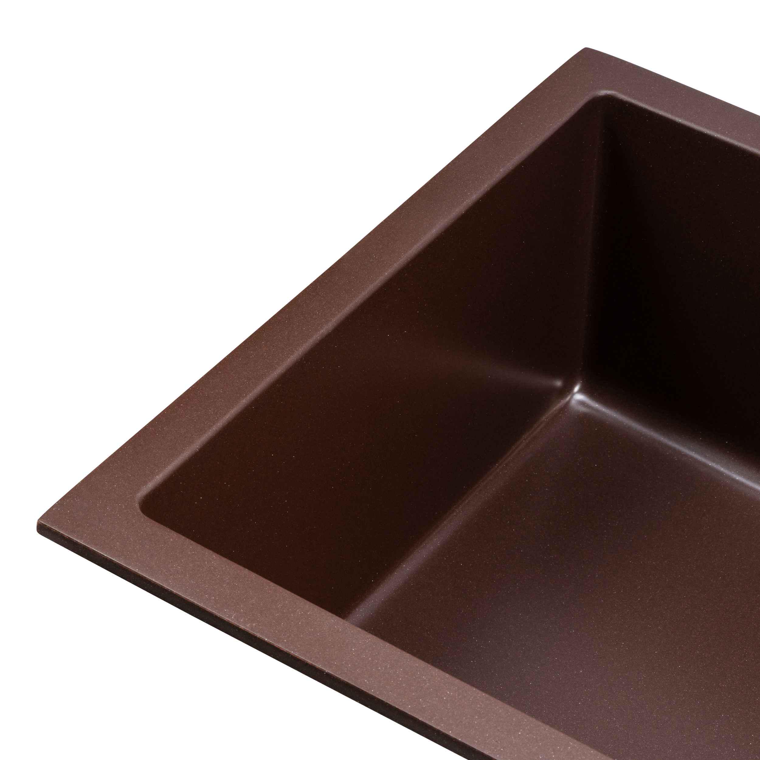 Мийка для кухні Granado Under top XL Marron - фото 4 Мийка для кухні Granado Under top XL Marron - фото 4