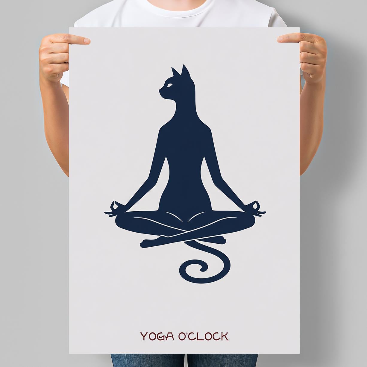 Постер интерьерный Yoga O'Clock Время Йоги 42x60 см A2 без рамки (INNERPOSTER058_A2) Постер интерьерный Yoga O'Clock Время Йоги 42x60 см A2 без рамки (INNERPOSTER058_A2)