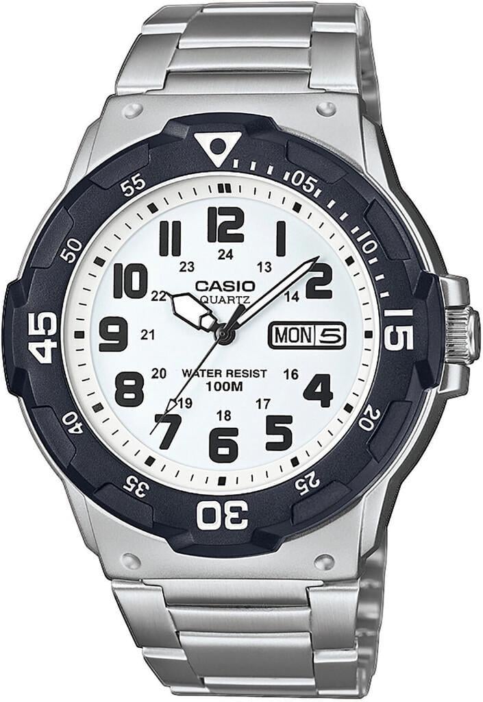 Наручные часы мужские Casio Timeless Collection MRW-200HD-7B с водозащитой 100 м Белый (3150785279)