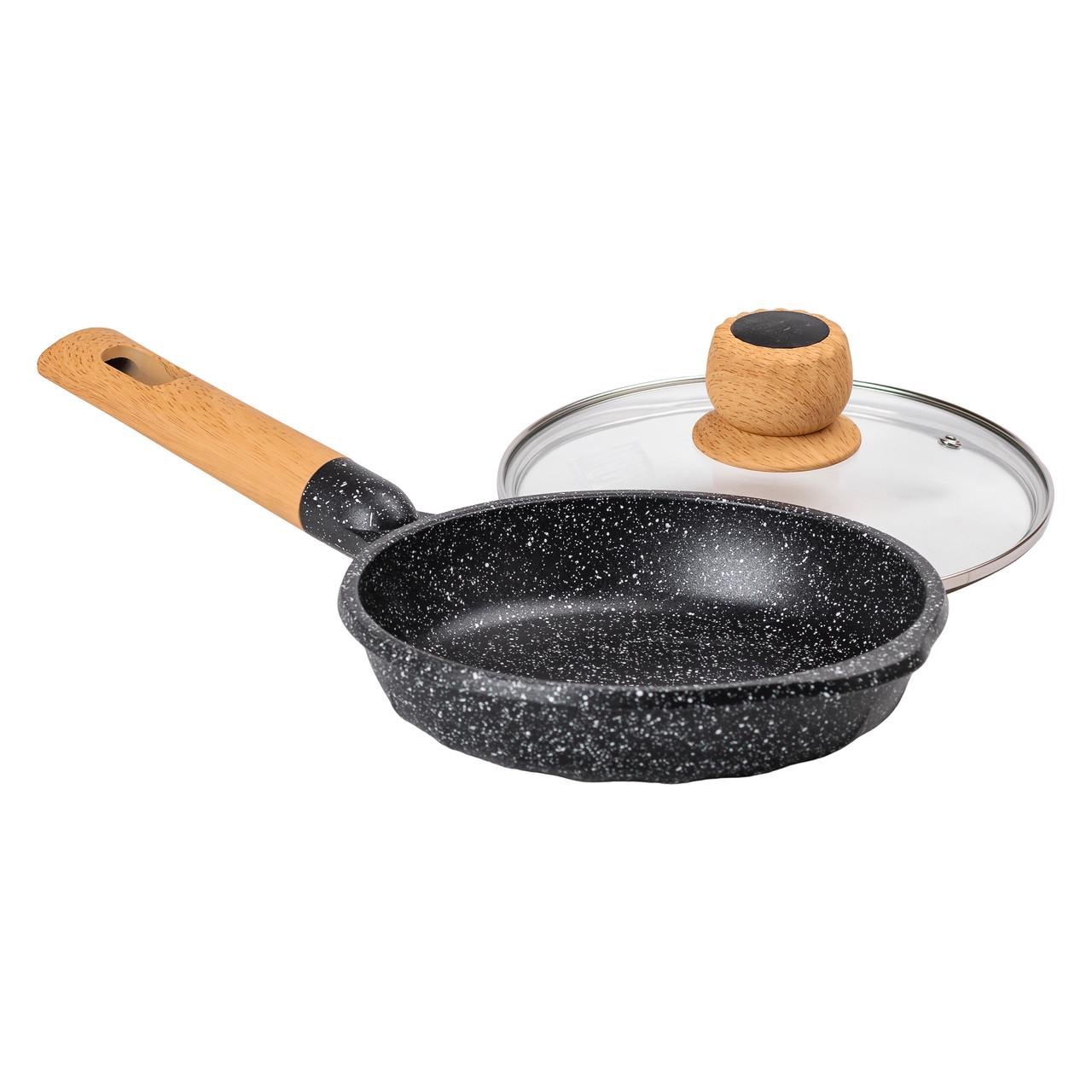 Сковорода універсальна MGC алюмінієва з антипригарним покриттям 20 см Чорний (2358506299) - фото 5 Сковорода універсальна MGC алюмінієва з антипригарним покриттям 20 см Чорний (2358506299) - фото 5