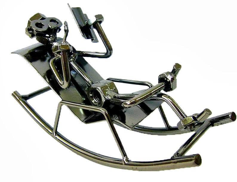 Техно-арт Читатель металл 20х14х6,5 см (20194)