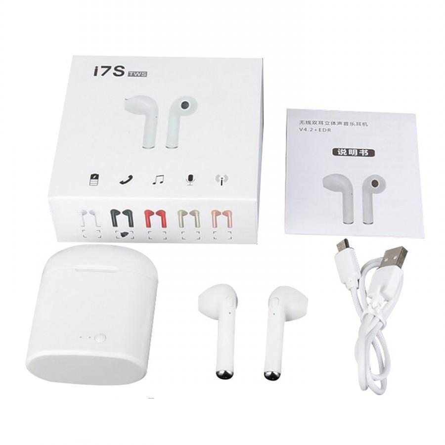 Наушники TWS i7S Bluetooth Белый (0110)