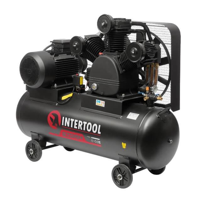 Компресор Intertool PT-0052 300 л 15 кВт 380 В 10 aтм 2000 л/хв. 3 циліндри - фото 2