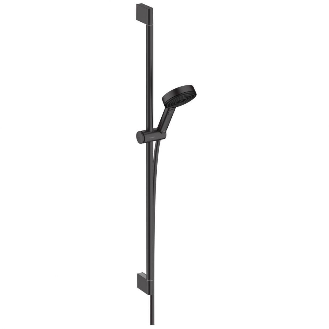 Душовий набір Hansgrohe Pulsify Select Relaxation 105 3jet EcoSmart 90 см Black Matt (24171670)