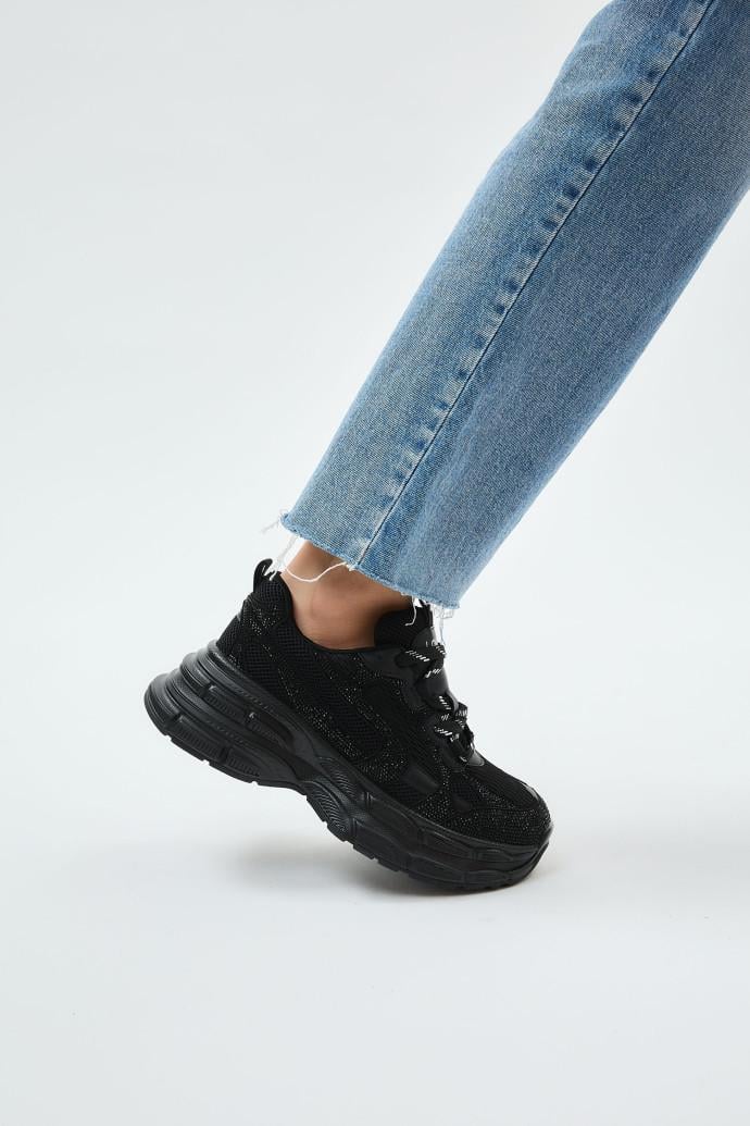 Кросівки жіночі демісезонні LONZA р. 36 Чорний (198940)