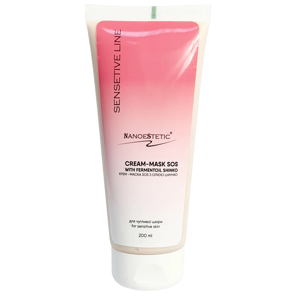 Крем-маска NanoeStetic SOS с ферментированным маслом Шиунко 200 мл
