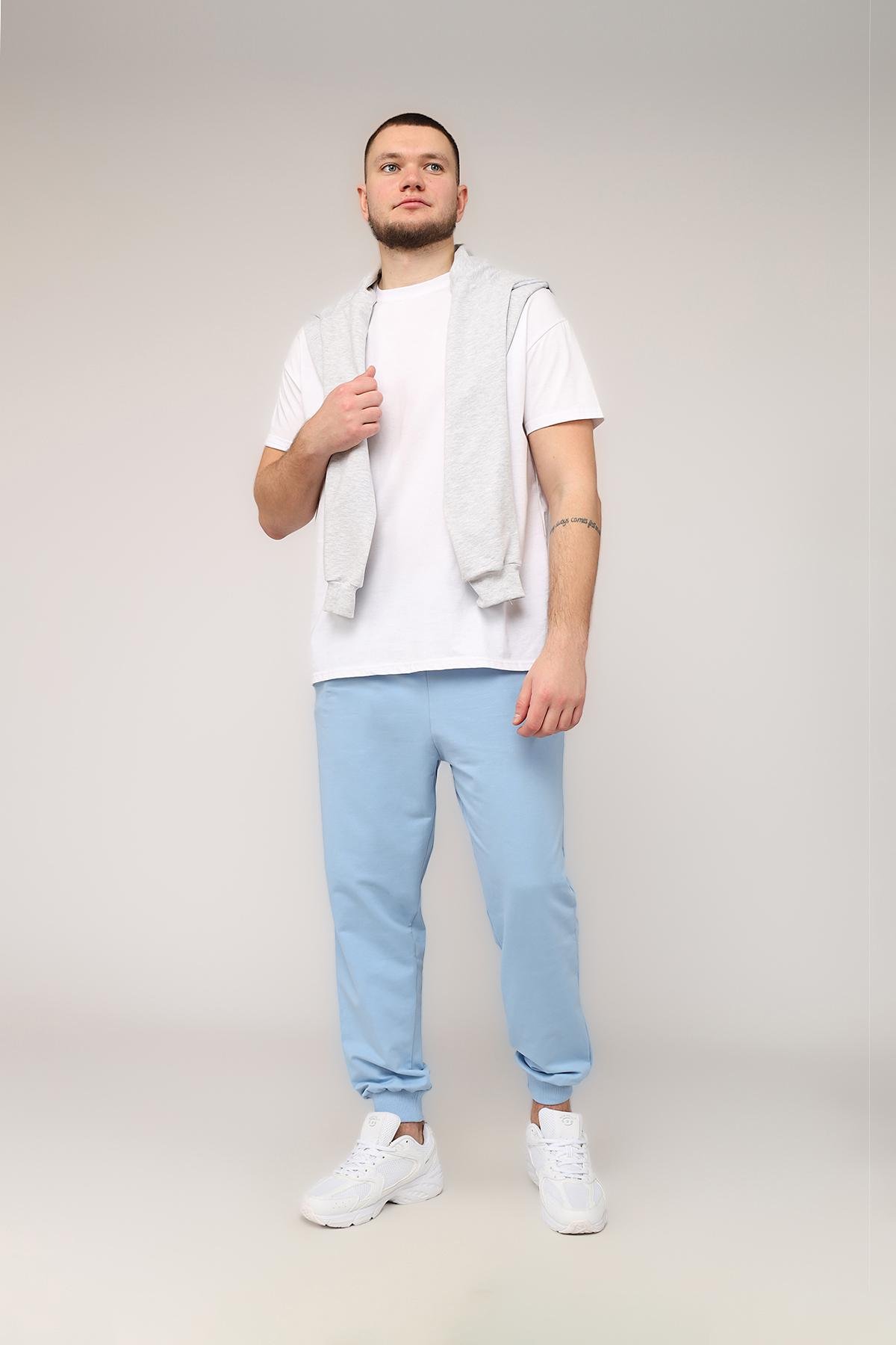 Брюки спортивные мужские ЦБ-00266211 р. 44 Голубой (SKT001035304) Брюки спортивные мужские ЦБ-00266211 р. 44 Голубой (SKT001035304)