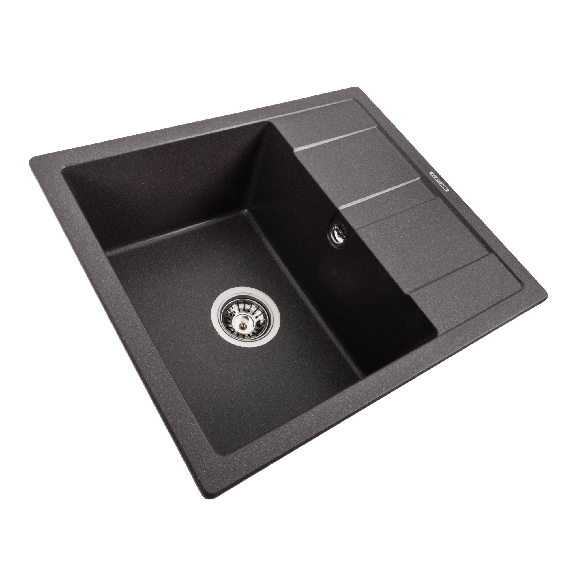 Мойка гранитная для кухни Platinum 5851 ARIA матовый Гренадин - фото 2 Мойка гранитная для кухни Platinum 5851 ARIA матовый Гренадин - фото 2