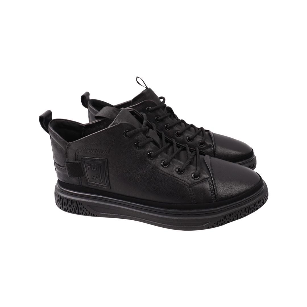 Кеды мужские Li Fexpert из кожи р. 41 Черный (765-21DHC)