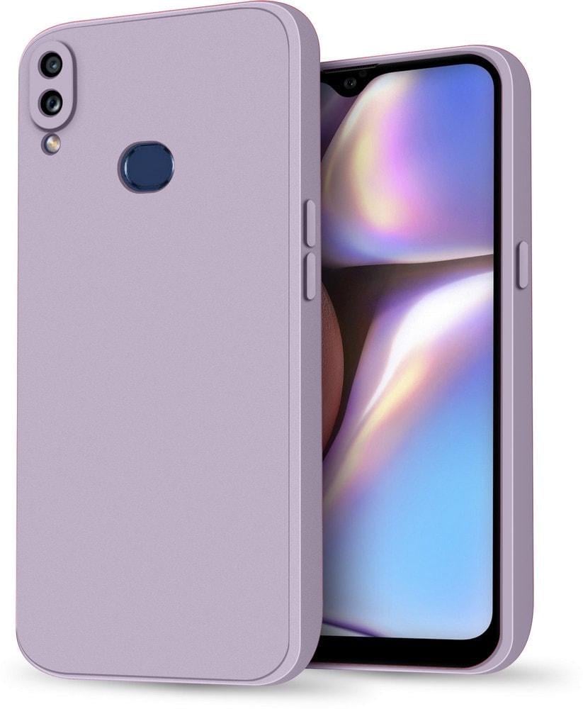Силиконовый чехол HardCorner Samsung Galaxy A10s A107 (с микрофиброй) Lilac (35407-3B)