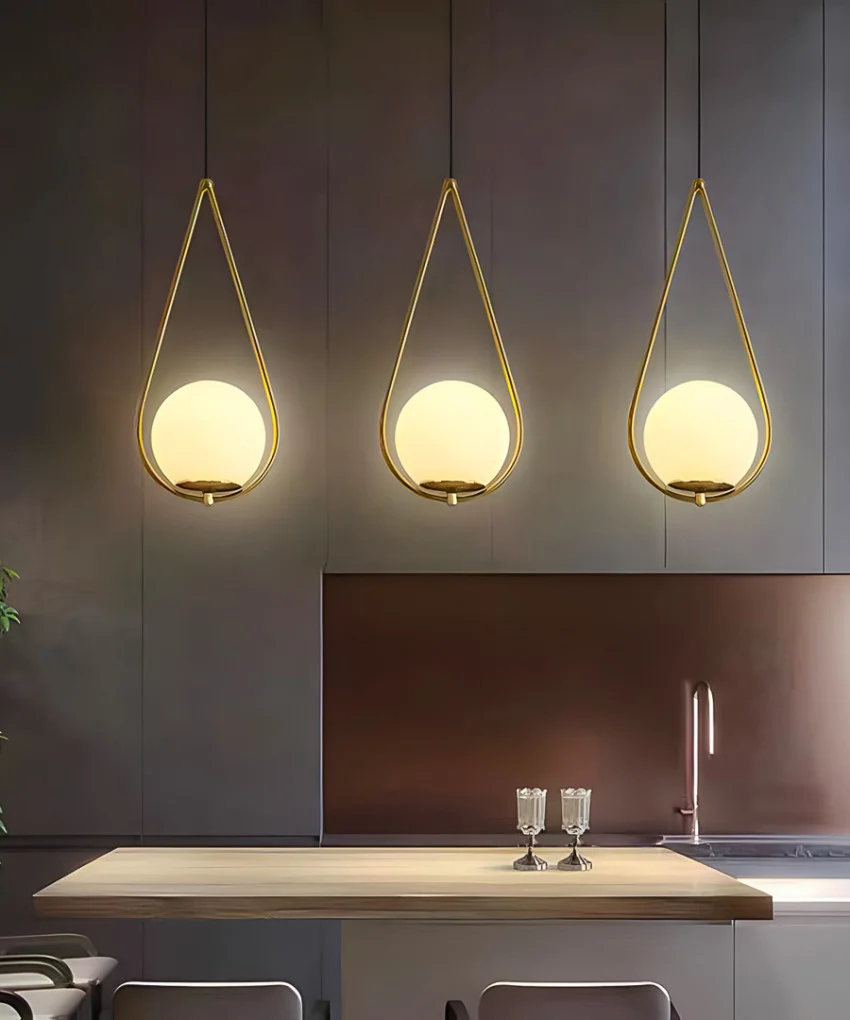 Підвісний світильник SOLEDESIGN Drob Ball E14 40W Золотий (SDLC-00097)