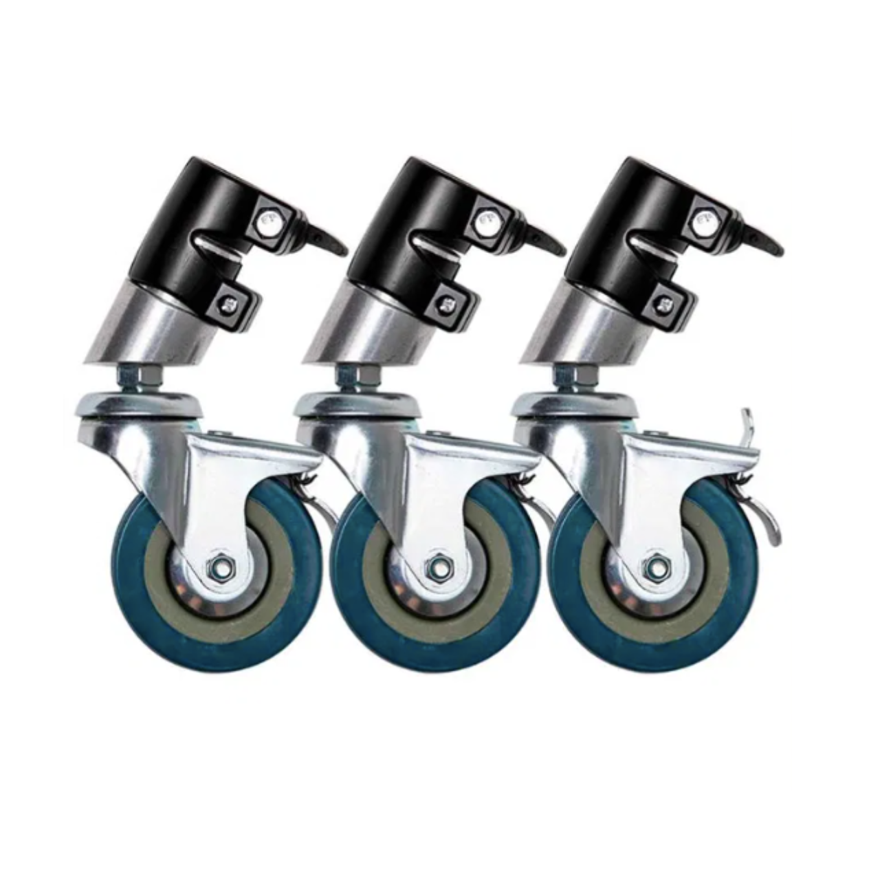 Комплект колес для студийных стоек/журавлей E-IMAGE СS-25ММ для C-STAND (m228)