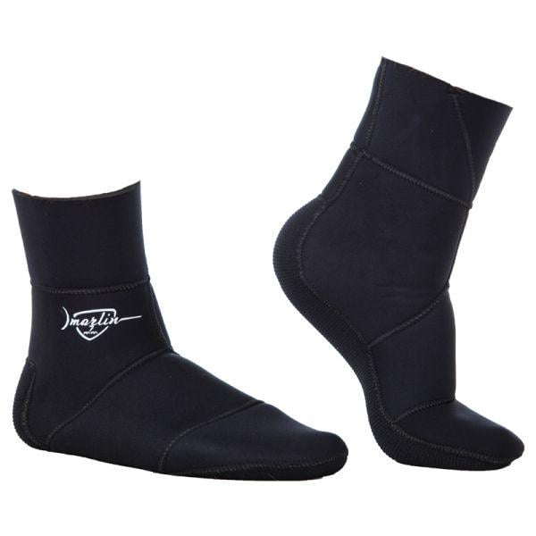 Носки Marlin Standart Black 7 мм р. 38-39