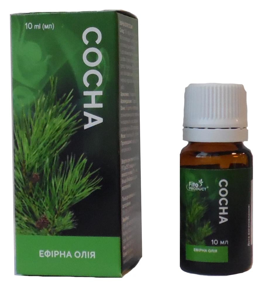 Эфирное масло сосны Фитопродукт при простуде верхних дыхательных путей 10 мл (4820159302123)