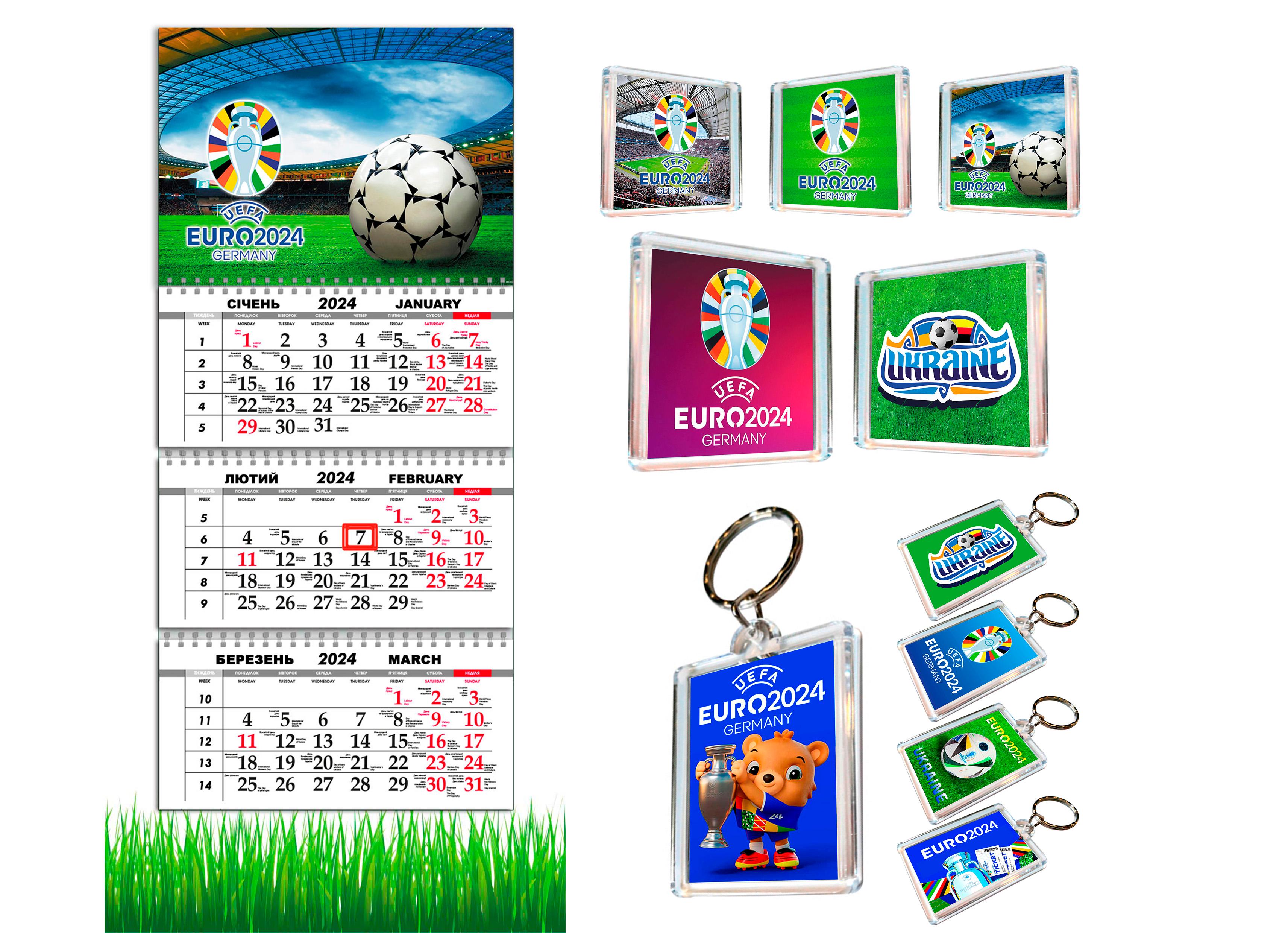 Подарок фанату футбола EURO 2024 (UA2450) - фото 2 Подарок фанату футбола EURO 2024 (UA2450) - фото 2