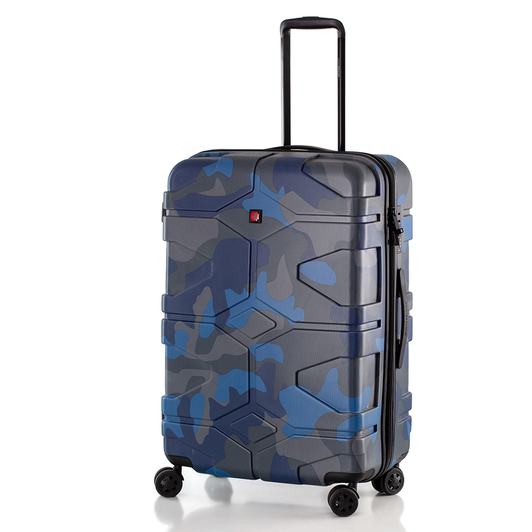 Чемодан Swissbrand Drone 2.0 M Camo Blue (SWB_LHDRO601M) - фото 1 Чемодан Swissbrand Drone 2.0 M Camo Blue (SWB_LHDRO601M) - фото 1