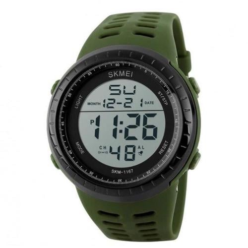 Наручные часы мужские Skmei 1167AG с водозащитой 50 м Army Green (29425116)