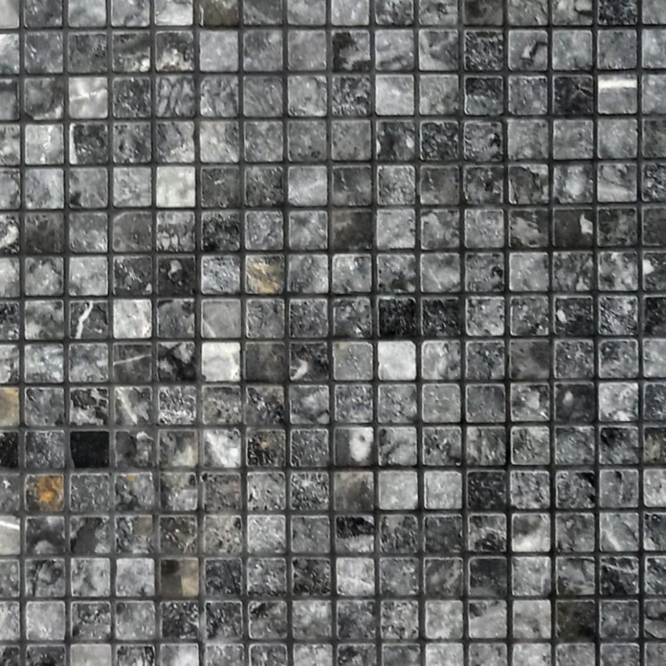 Мозаика из мрамора Black Indigo 195/1 Черный (000895)