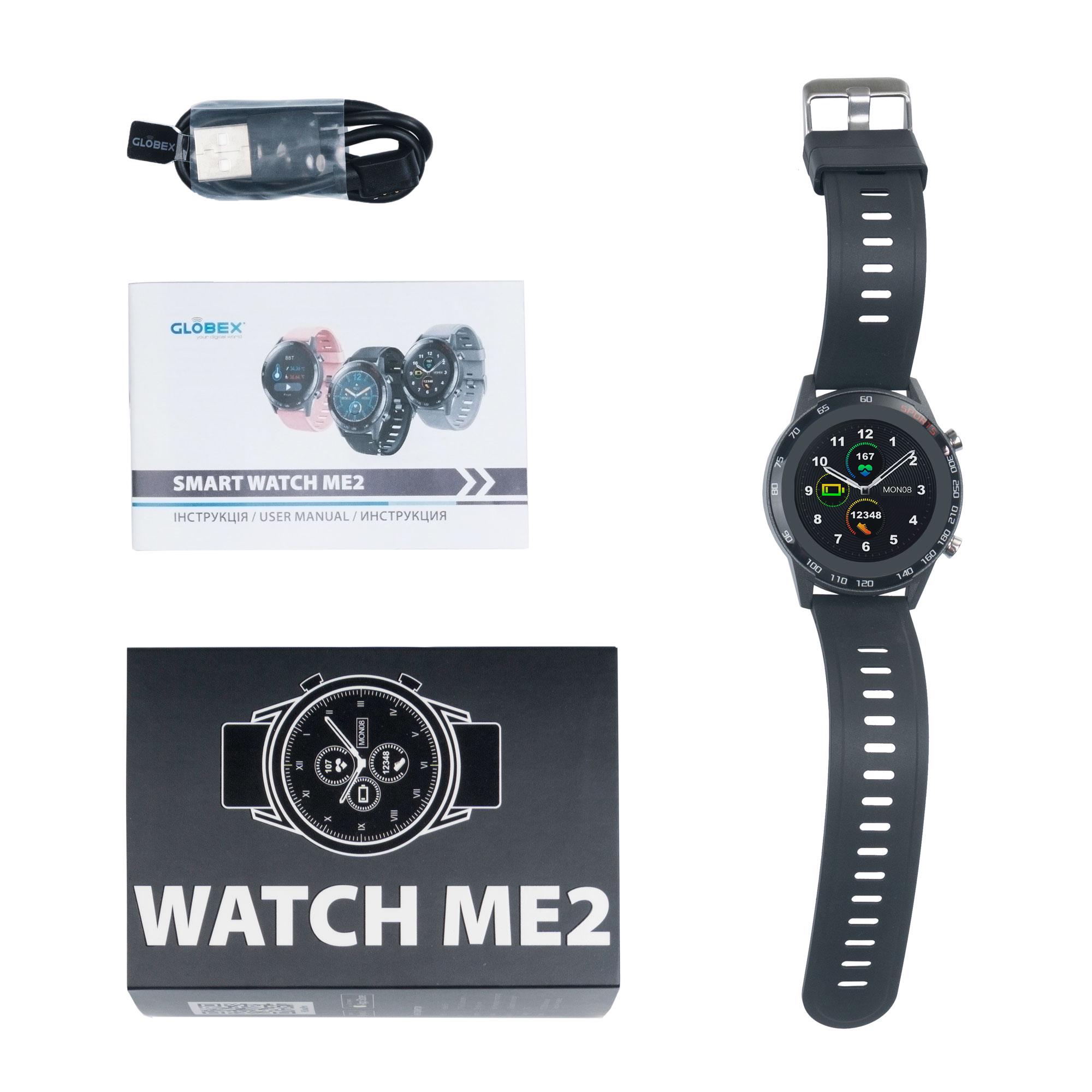 Розумний годинник Globex Smart Watch Me 2 Black - фото 6